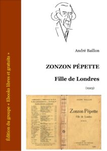Zonzon Pepette Fille De Londres