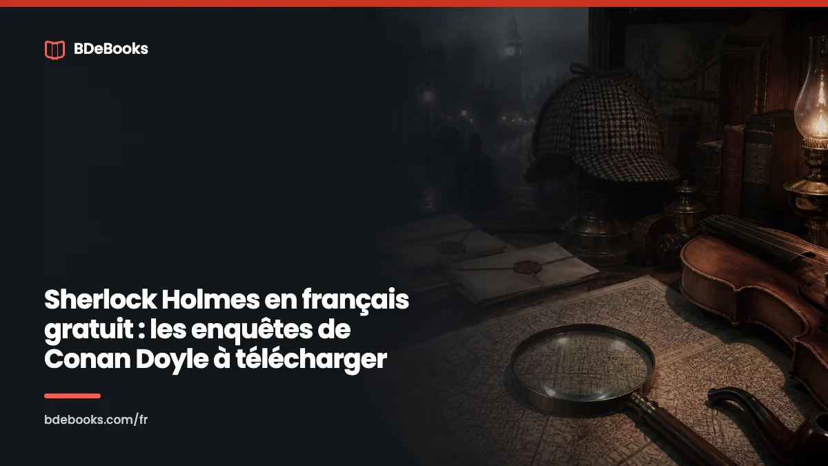 Sherlock Holmes en français gratuit : les enquêtes de Conan Doyle à télécharger
