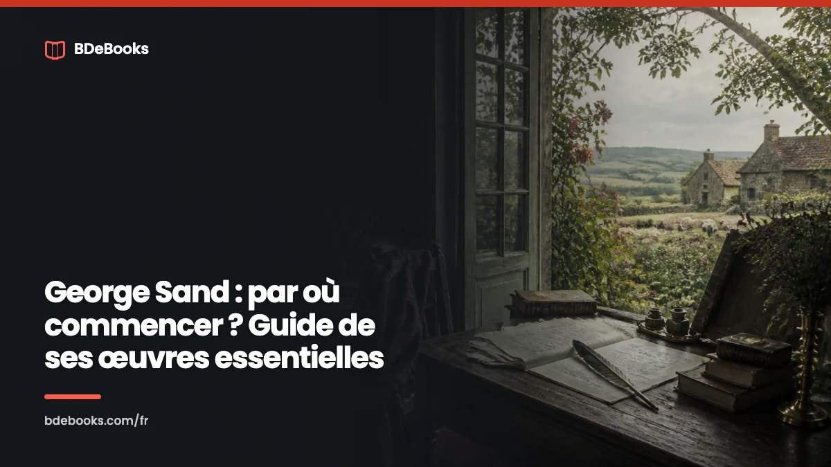 George Sand : par où commencer ? Guide de ses œuvres essentielles