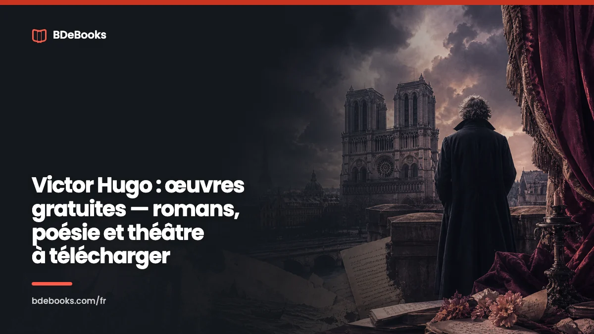 Victor Hugo : œuvres gratuites — romans, poésie et théâtre à télécharger