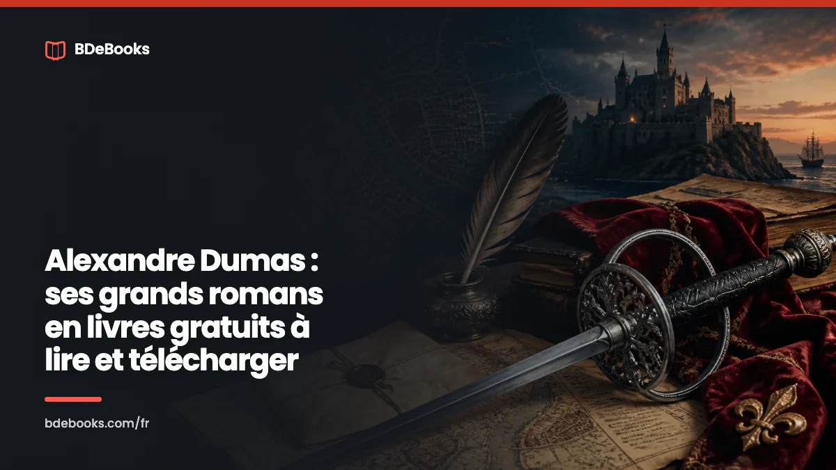 Alexandre Dumas : ses grands romans en livres gratuits à lire et télécharger