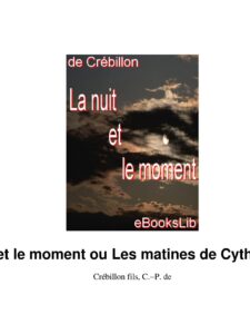 Nuit Et Le Moment Ou Les Matines De Cythere La