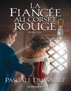 01 La fiancée au corset rouge, couverture du livre