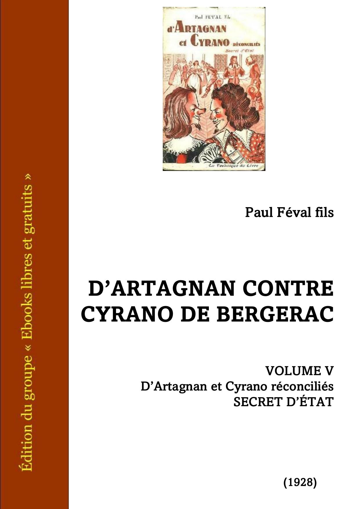 5 DArtagnan Et Cyrano Reconcilies Secret DEtat