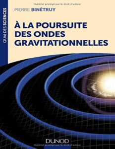 A la poursuite des ondes gravitationnelles, couverture du livre