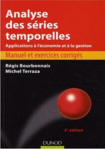 Analyse des seri by Regis Bourbonnais et Michel Ter, book cover