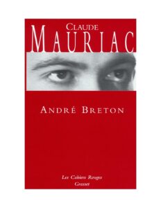 André Breton, couverture du livre