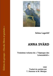 Anna Svärd by Selma Lagerlöf, book cover