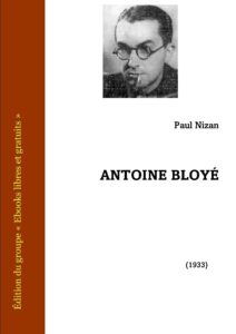 Antoine Bloyé by Paul Nizan, book cover