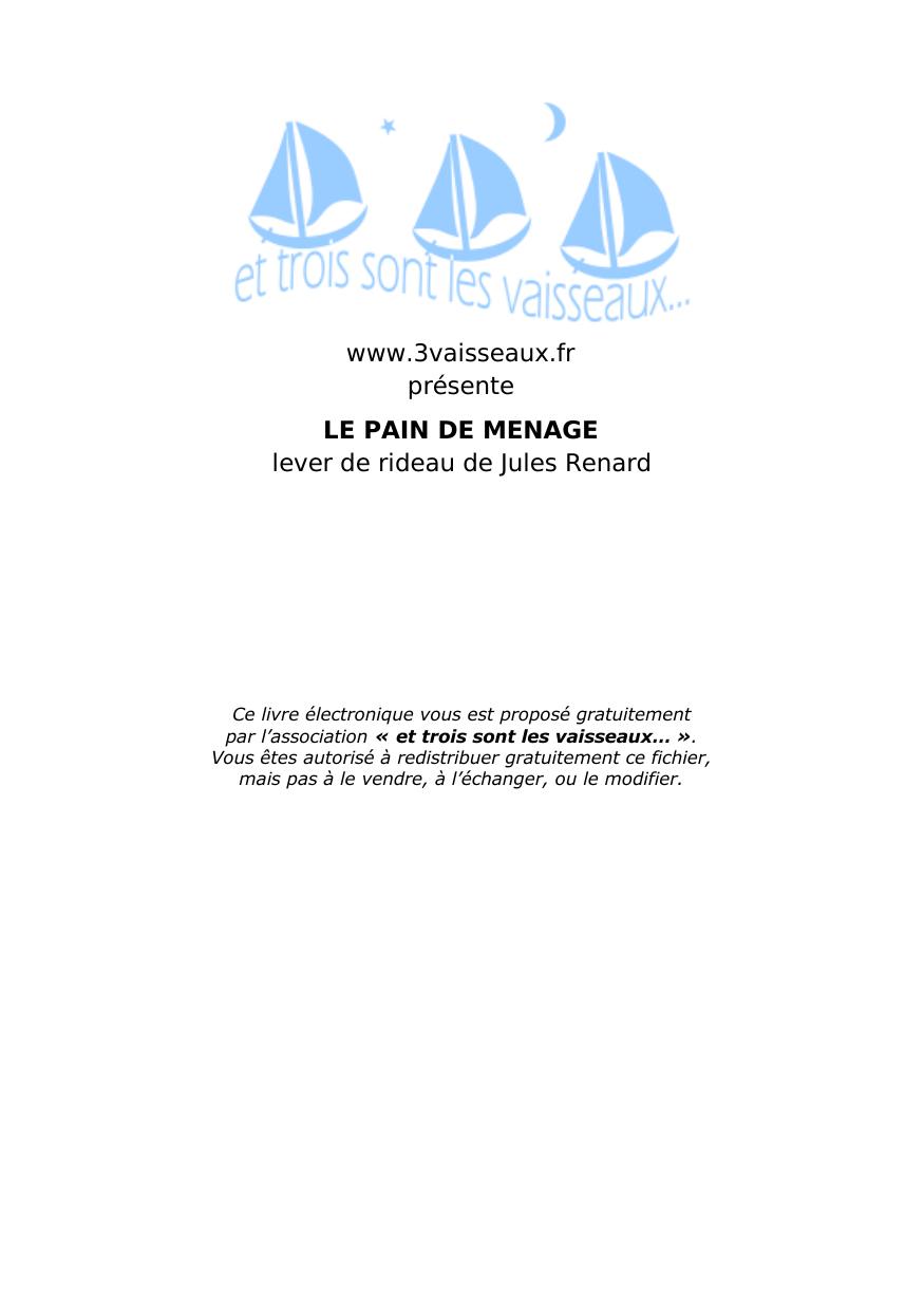 Atlantis Renard Jules Le Pain De M351nage.rtf