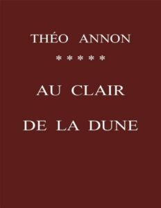 Au clair de la dune, couverture du livre