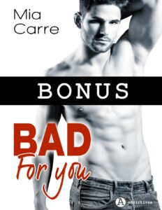 Bad for you, bonus, Le plongeon, couverture du livre