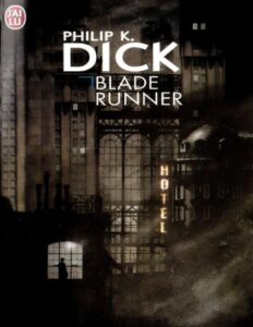 Blade Runner by Philip K Dick, book cover
