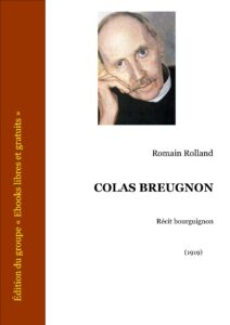 Colas Breugnon by Romain Rolland, book cover