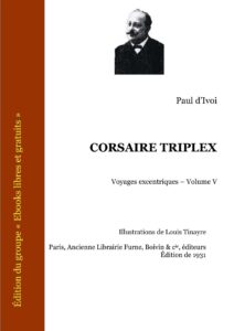 Corsaire Triplex, couverture du livre