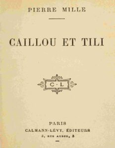 Caillou et Tili, couverture du livre