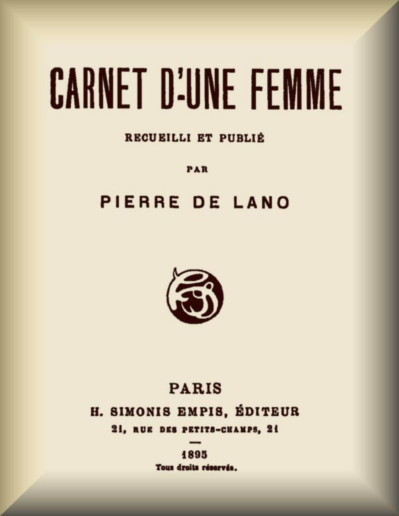 Carnet Dune Femme