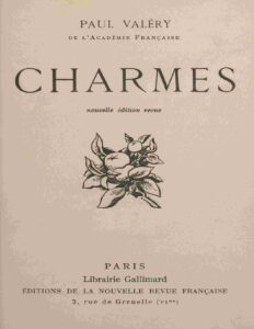 Charmes, couverture du livre