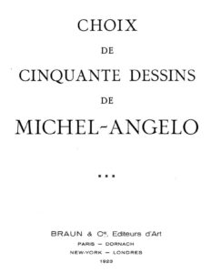Choix de cinquante dessins de Michel-Angelo by Michelangelo Buonarroti, book cover