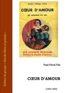 Cœur d&rsquo;amour, couverture du livre