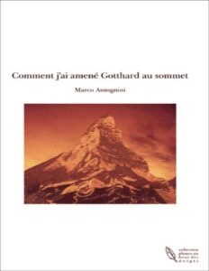 Comment j&rsquo;ai amené Gotthard au sommet, couverture du livre