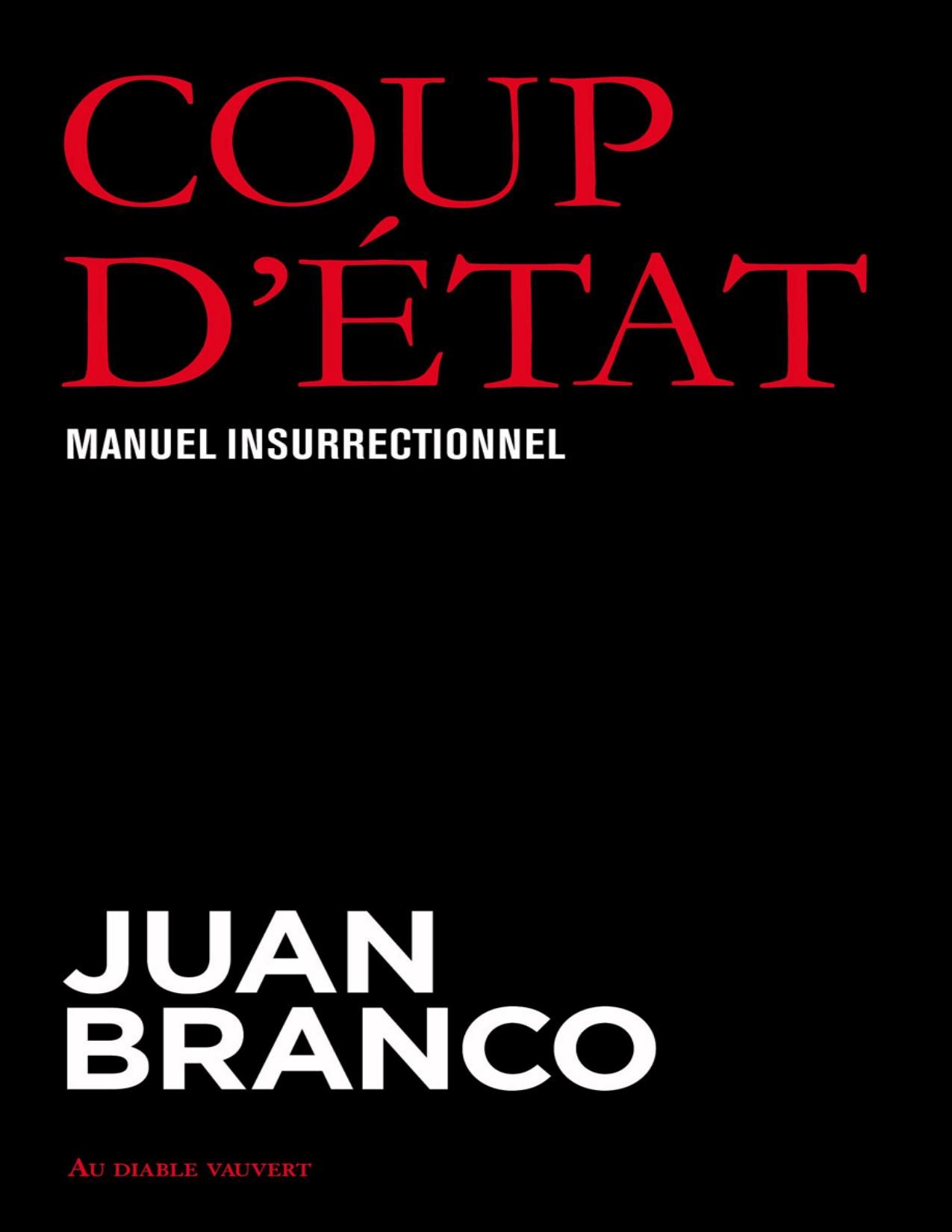 Coup Detat French Edition