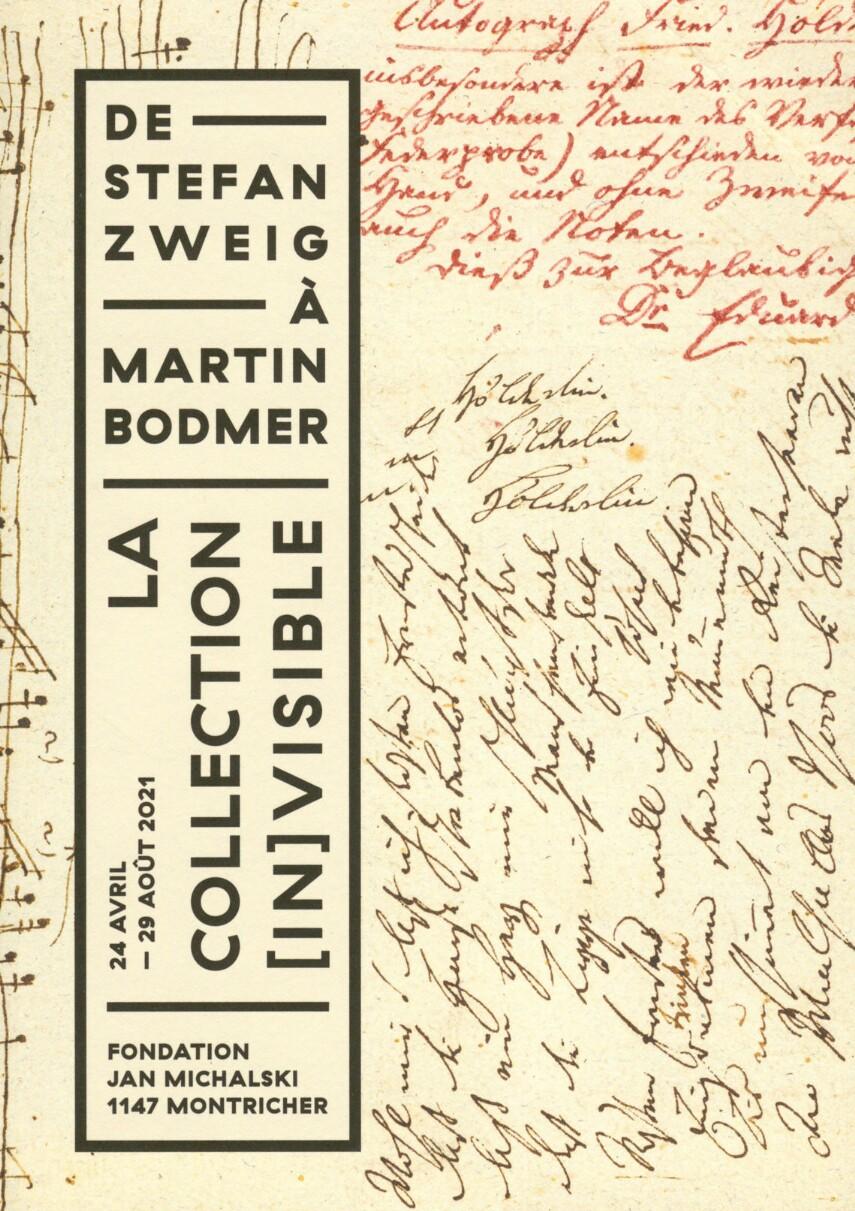 De Stefan Zweig A Martin Bodmer La Collection Invisible