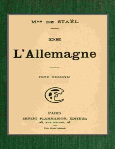 De LAllemagne T. 2