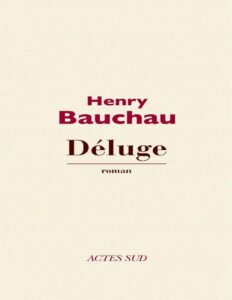 Déluge, couverture du livre