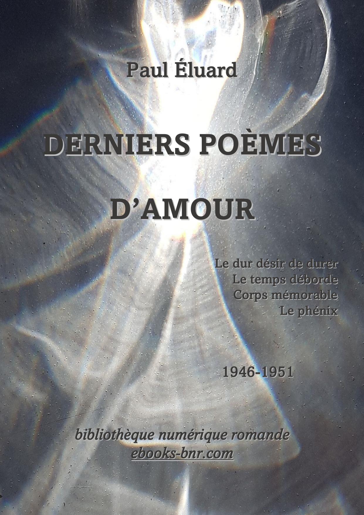 Derniers Poemes Damour