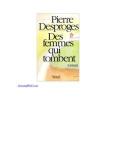 Des femmes qui tombent, couverture du livre