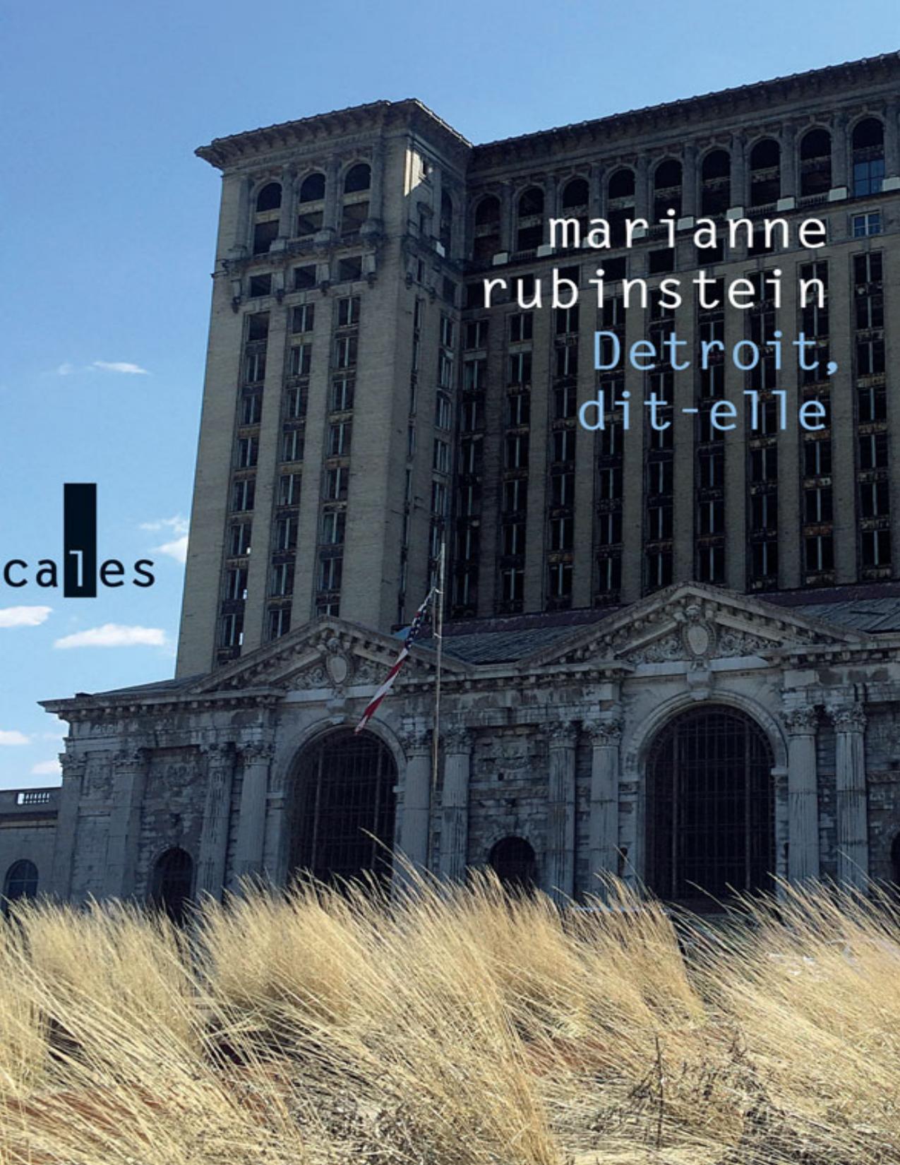 Detroit Dit Elle. Economies De La Survie