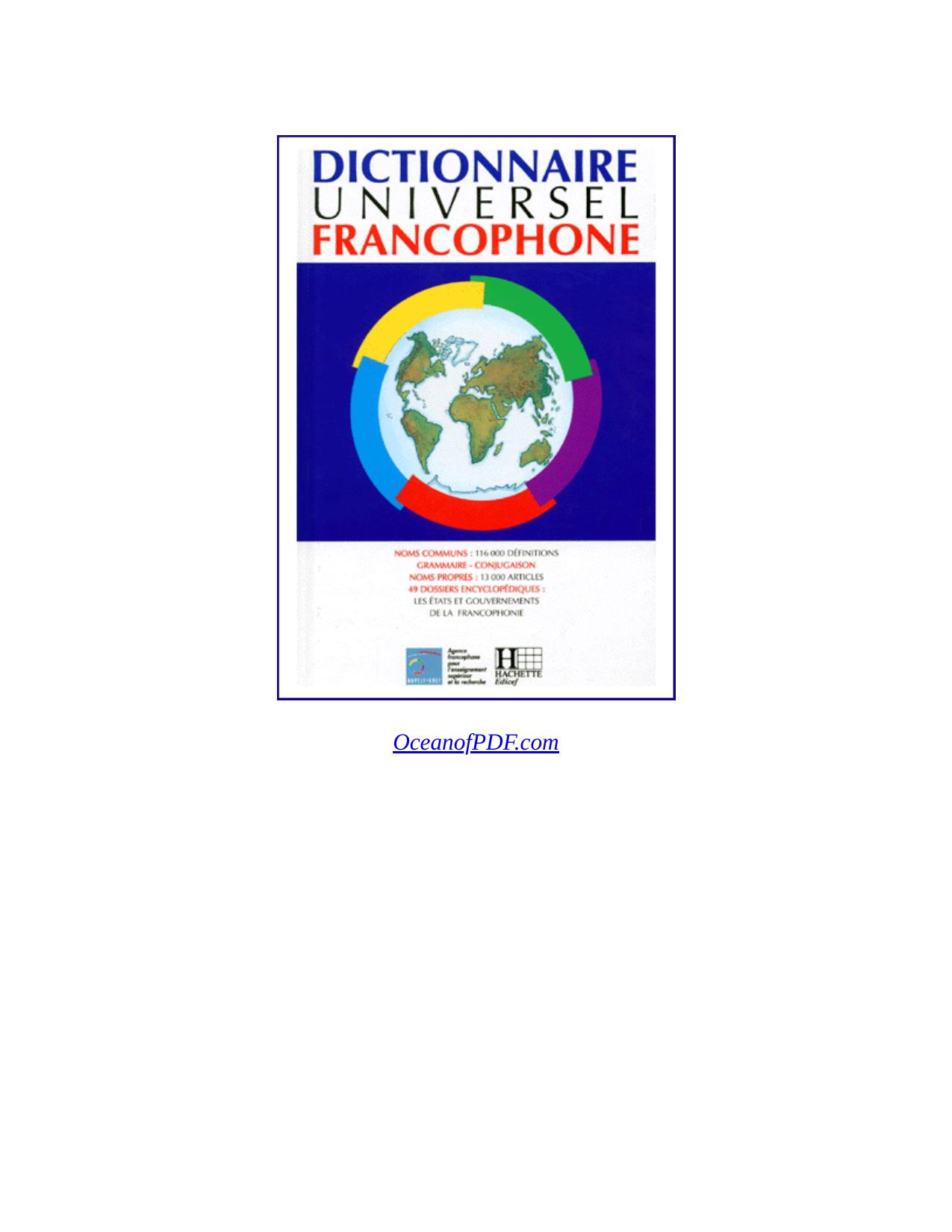 Dictionnaire Universel Francophone
