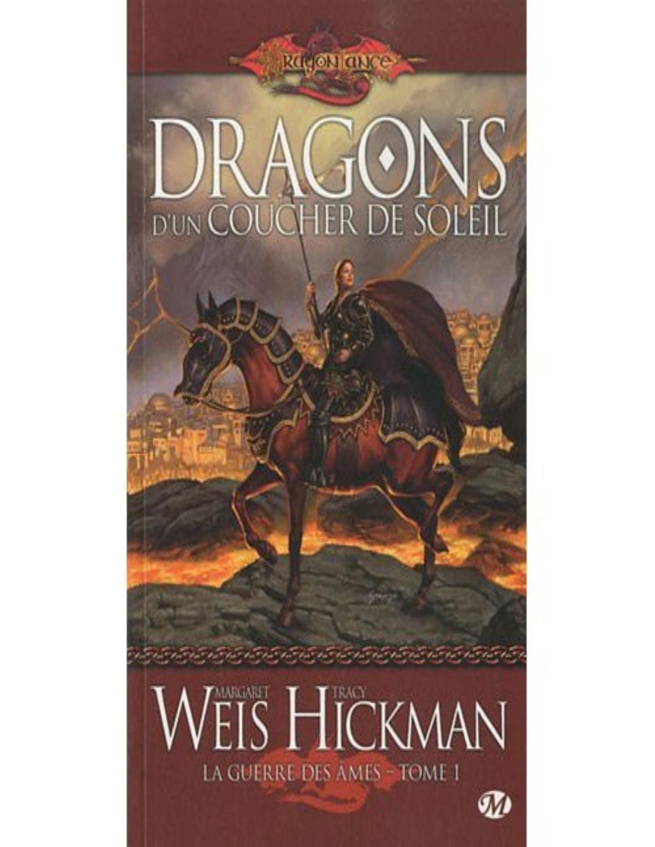 Dragons DUn Coucher De Soleil