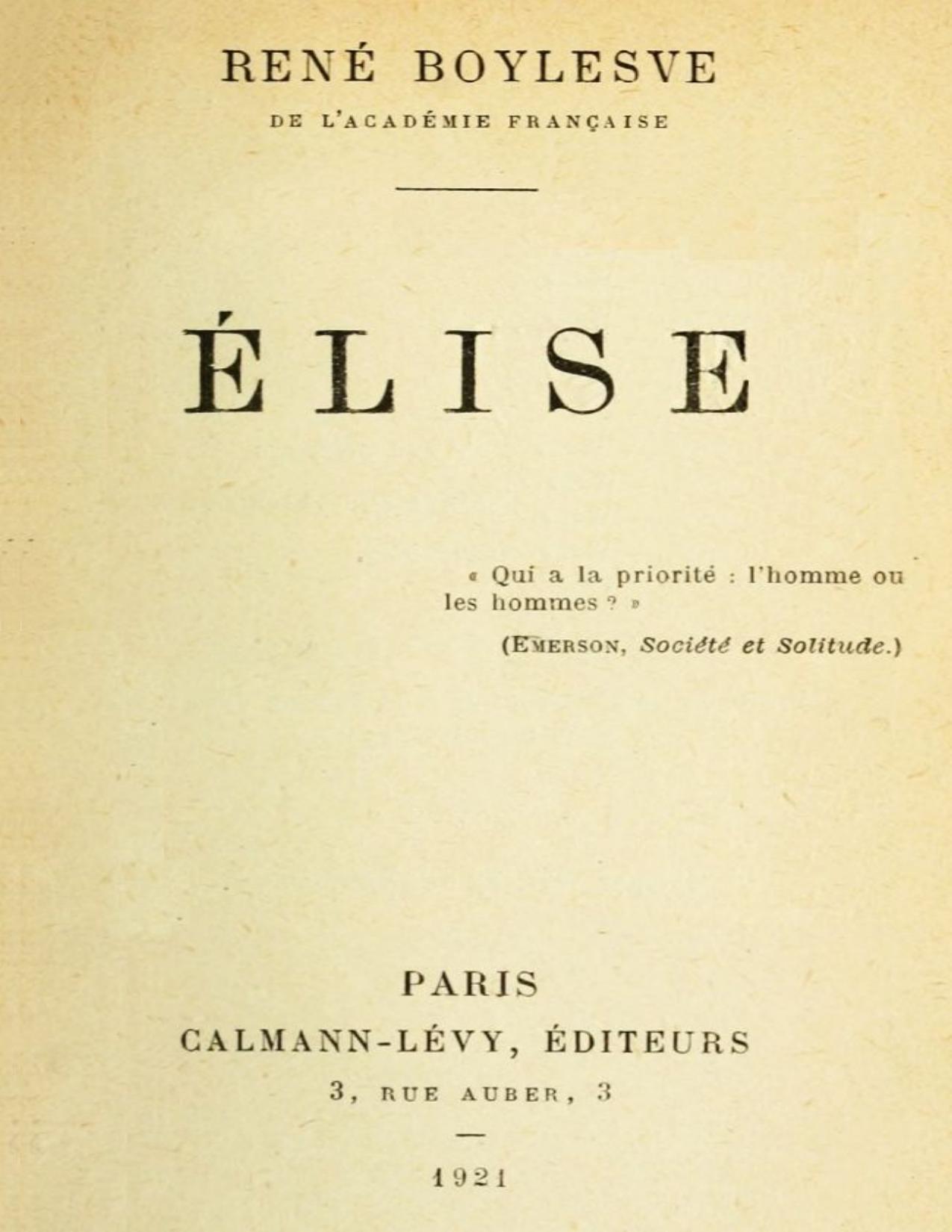 Elise