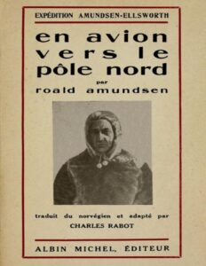 En avion vers le pôle nord, couverture du livre