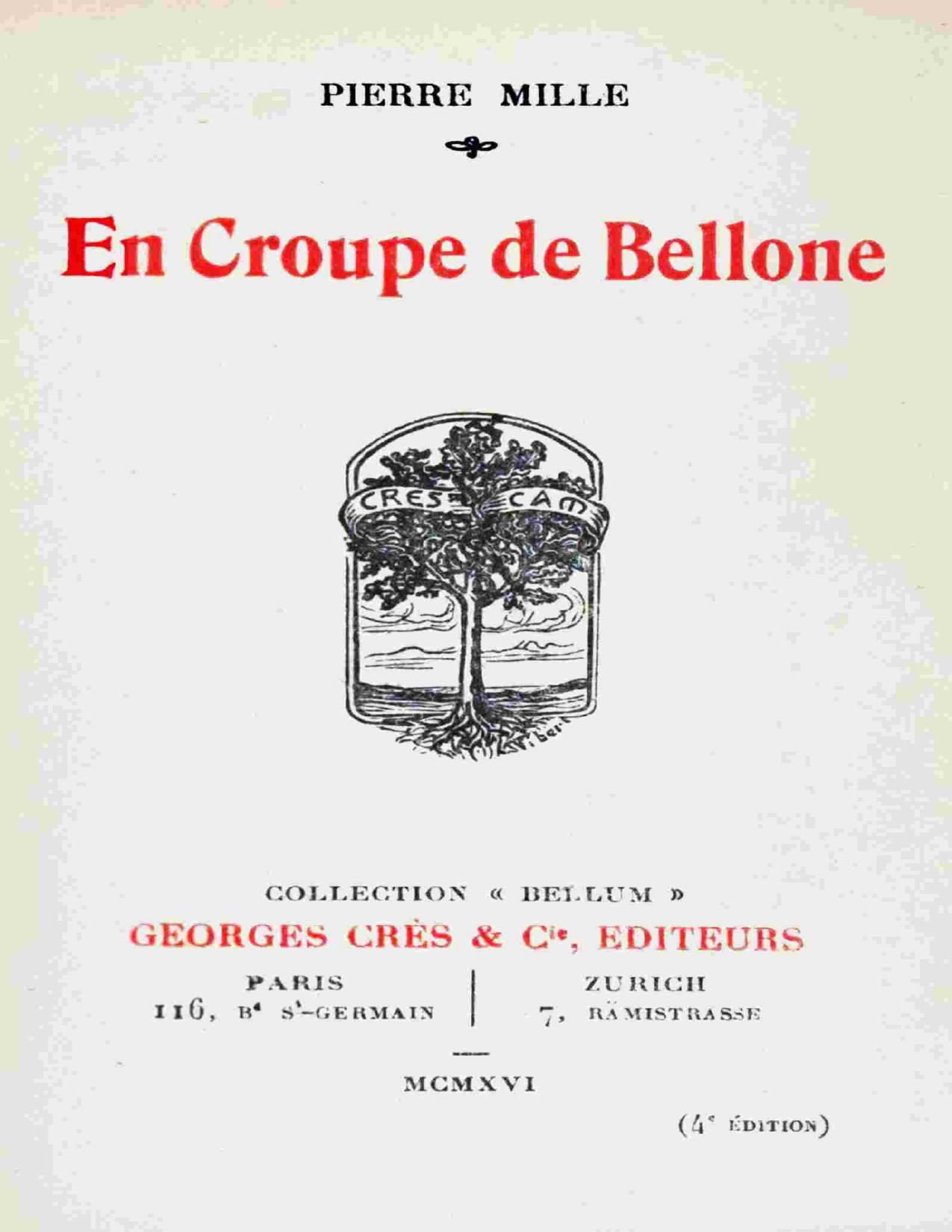 En Croupe De Bellone