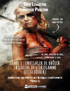 Envisager de brûler la guilde de l’Oriflamme by Théo Lemattre, book cover
