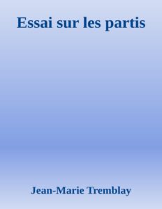 Essai Sur Les Partis