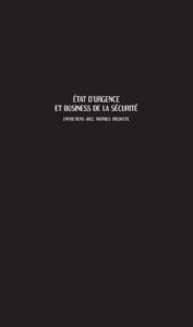 Etat durgence et by Mathieu Rigouste, book cover
