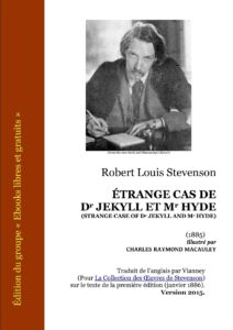 Étrange cas de Dr Jekyll et Mr Hyde, couverture du livre