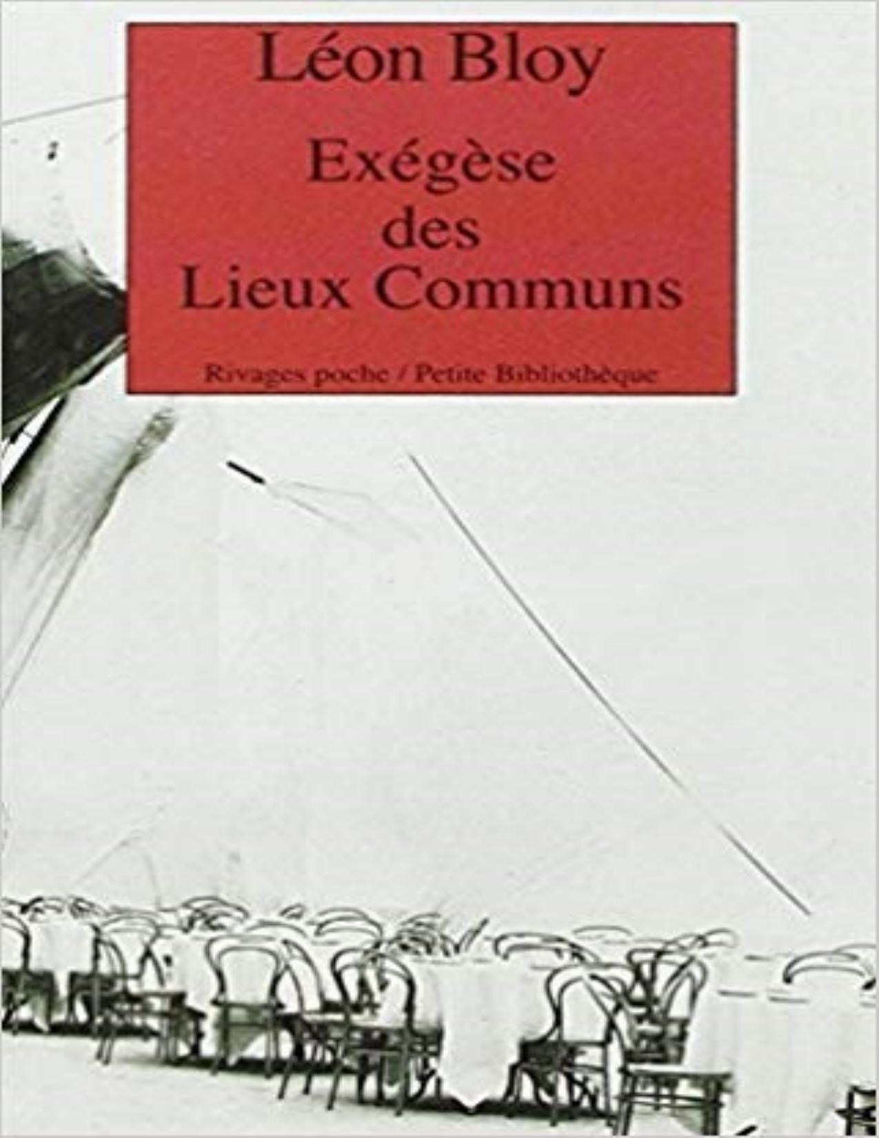 Exegese Des Lieux Communs