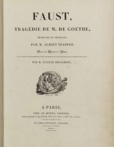 Faust Premiere Partie
