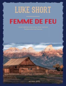 Femme de feu, couverture du livre