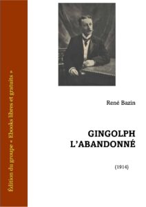 Gingolph l’Abandonné, couverture du livre