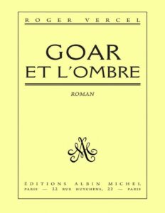 Goar Et L’Ombre by Roger Vercel, book cover