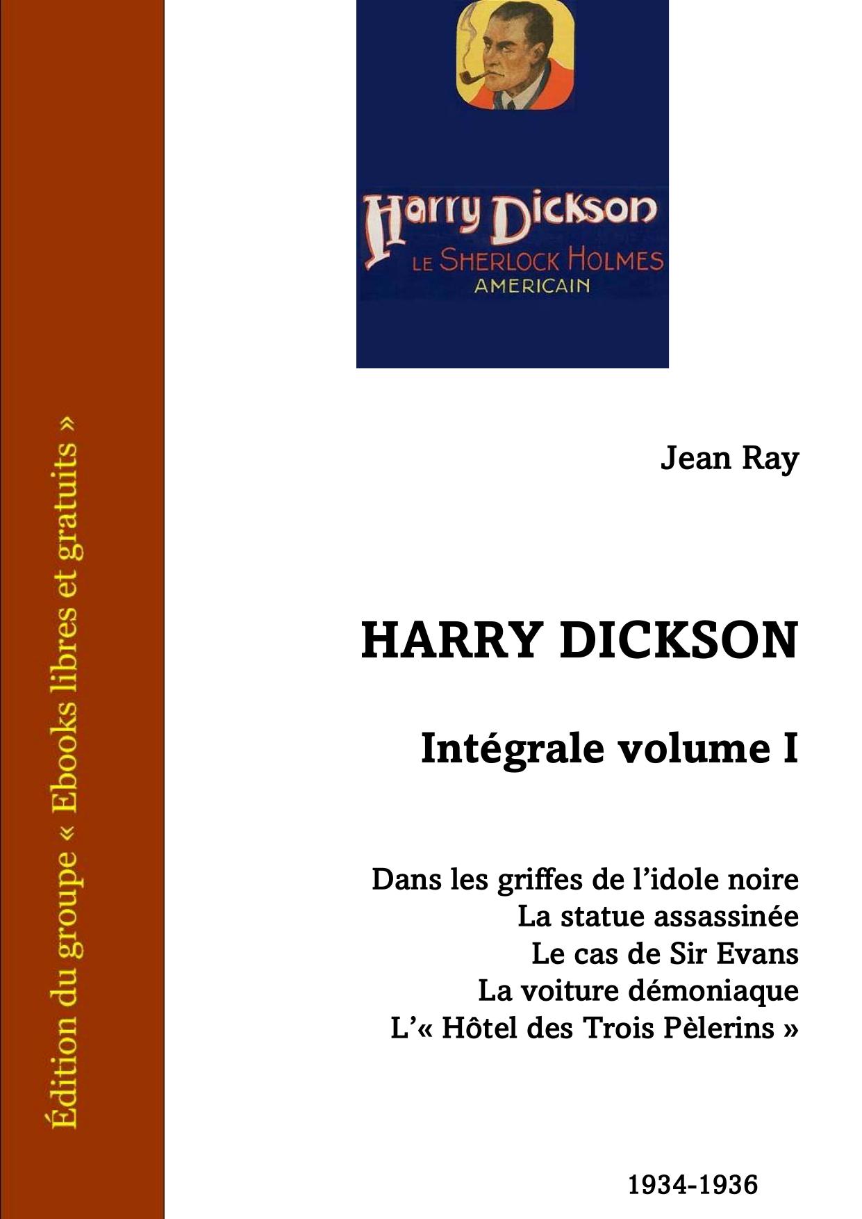 Harry Dickson Integrale Volume I