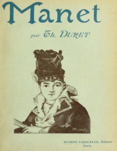 Histoire de Édouard Manet et de son oeuvre, couverture du livre