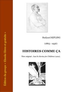 Histoires comme ça, couverture du livre