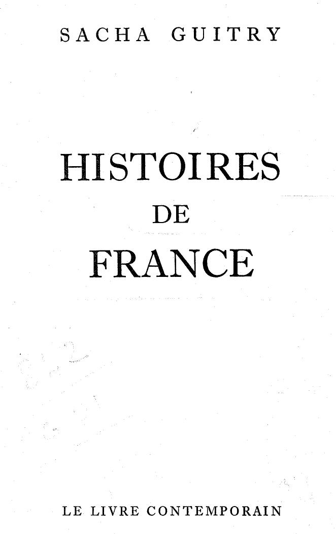Histoires De France